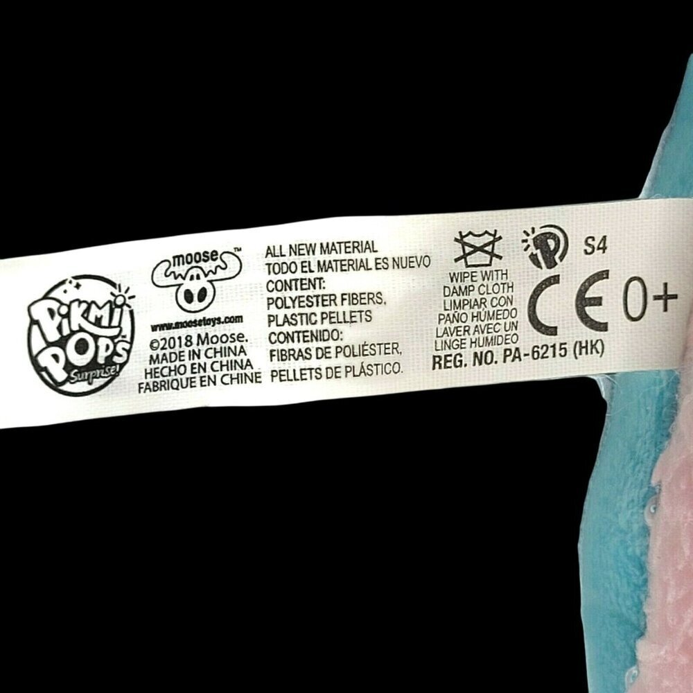 Pikmi Pops Doughmis ARCHURRO the Llama Jumbo Donut Plush 12" Rainbow Block Color - Picture 6 of 7
